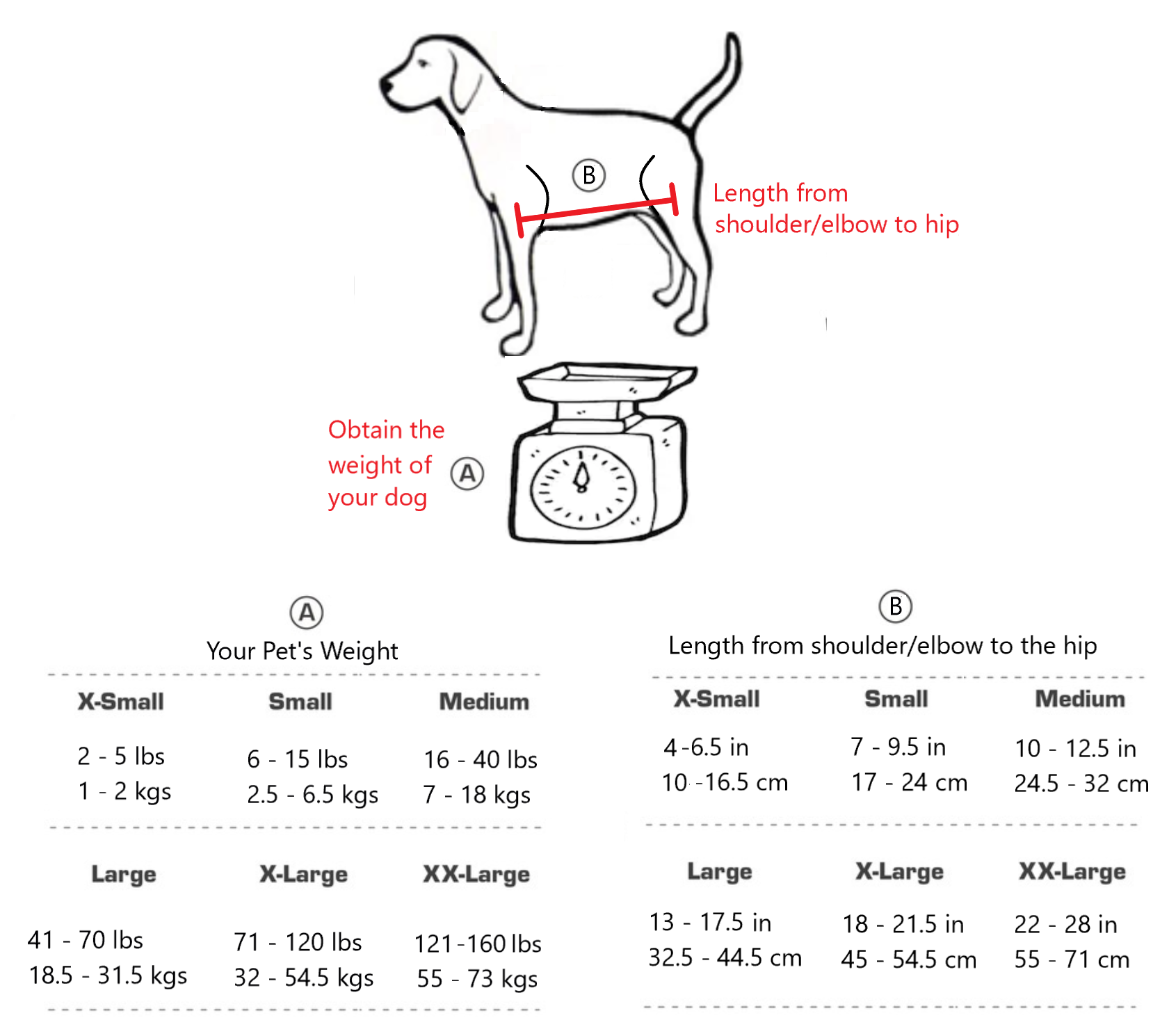 Medium Harness (15-40lbs / 7-18kgs)